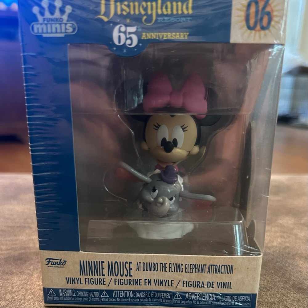 Funko Mini Minnie Mouse on Dumbo Vinyl Figure— New and Sealed